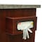 Wood Vinyl Accessories Cherry Mahoganey Wood Vinyl Coated Aluminum Single Glove Box Holder WV-2362-CM - alternate 2
